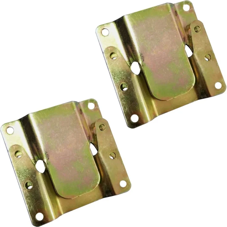 vidaXL Hängende Nachttische 2 Stk. Hochglanz-Weiß 40x31x27 cm 800418 – Bild 6