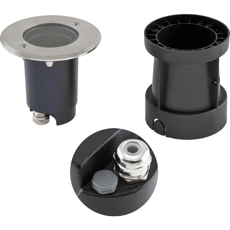 EVN Bodeneinbauleuchte rund IP67-GU10 35W/230V 679235EV – Bild 1