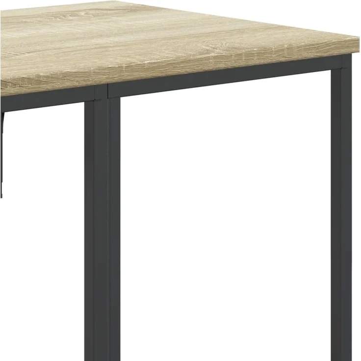vidaXL Kleiderständer mit Ablagen Sonoma-Eiche Holzwerkstoff 847860 – Bild 6