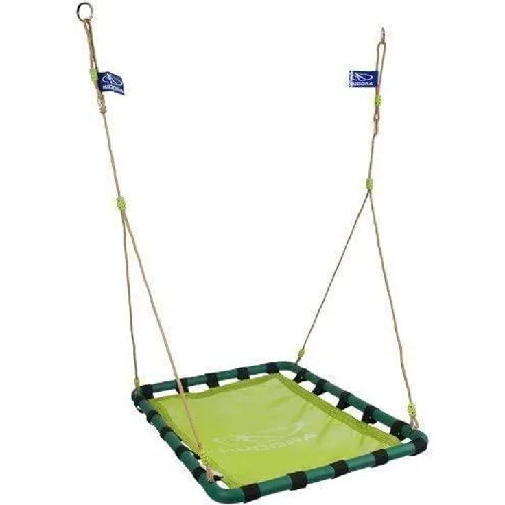 Hudora Alu - Nestschaukel Square 120 hell/Dunkelgruen 72158