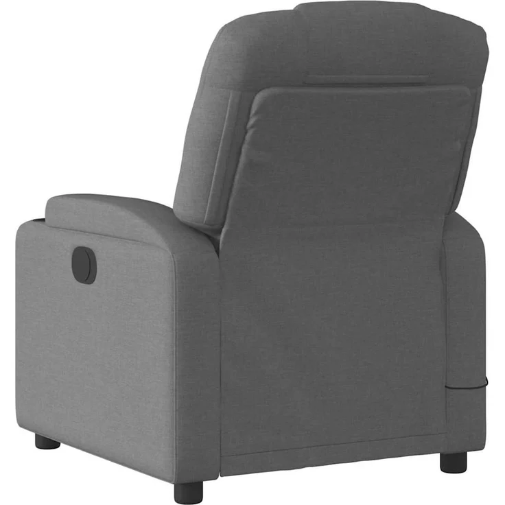 vidaXL Massage-Relaxsessel, Stoff, Dunkelgrau 3205969 – Bild 3