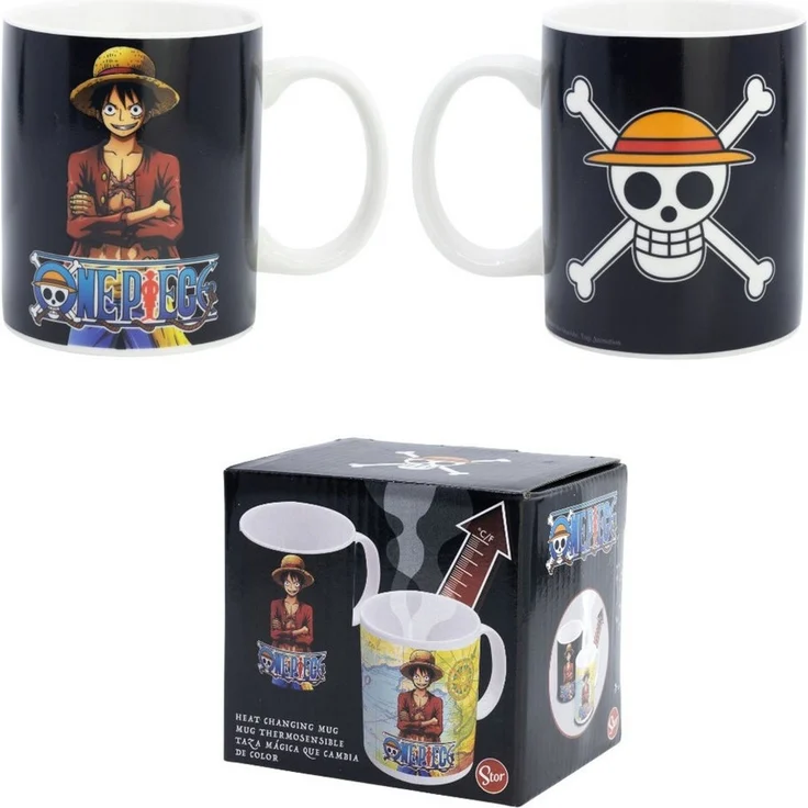 One Piece Anime Tasse Anime One Piece Ruffy magische Teetasse Tasse Kaffeetasse 325 ml, Keramik – Bild 1