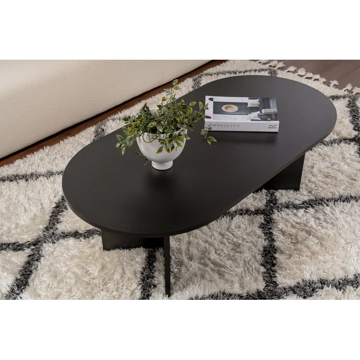 Skye Decor Couchtisch 100% MELAMINE COATED PARTICLE BOARD, 39,8 cm x 60 cm x 119 cm 909NRD11 – Bild 3