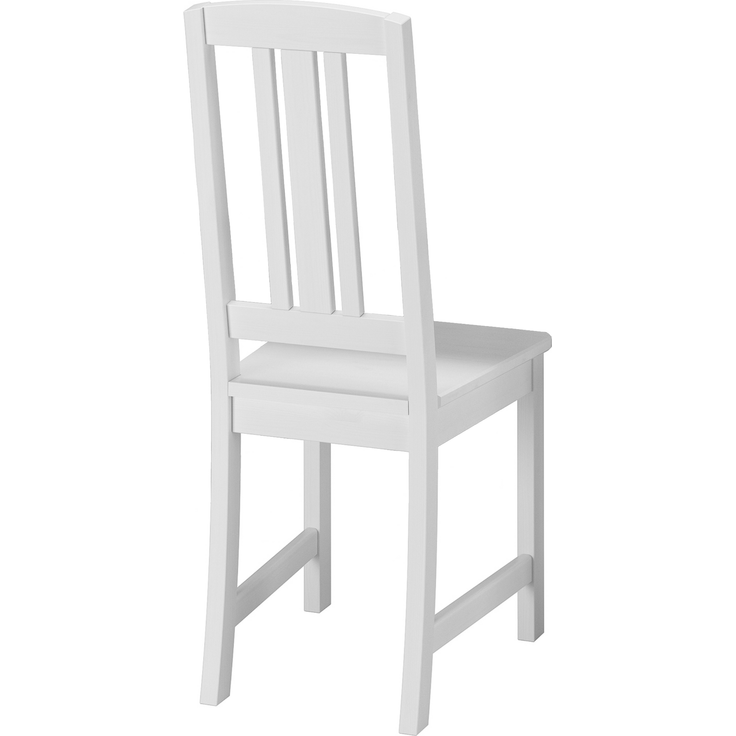 Klassische kleine Essgruppe Tisch 2 Stühle Kiefer Massivholz waschweiß 90.70-50 A W Set 22 – Bild 10