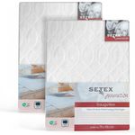 Matratzenauflage Inkontinenz-Mehrwegunterlage Generation SETEX, wasserdichte Matratzenauflage, hohe Flüssigkeitsaufnahme im Doppelpack