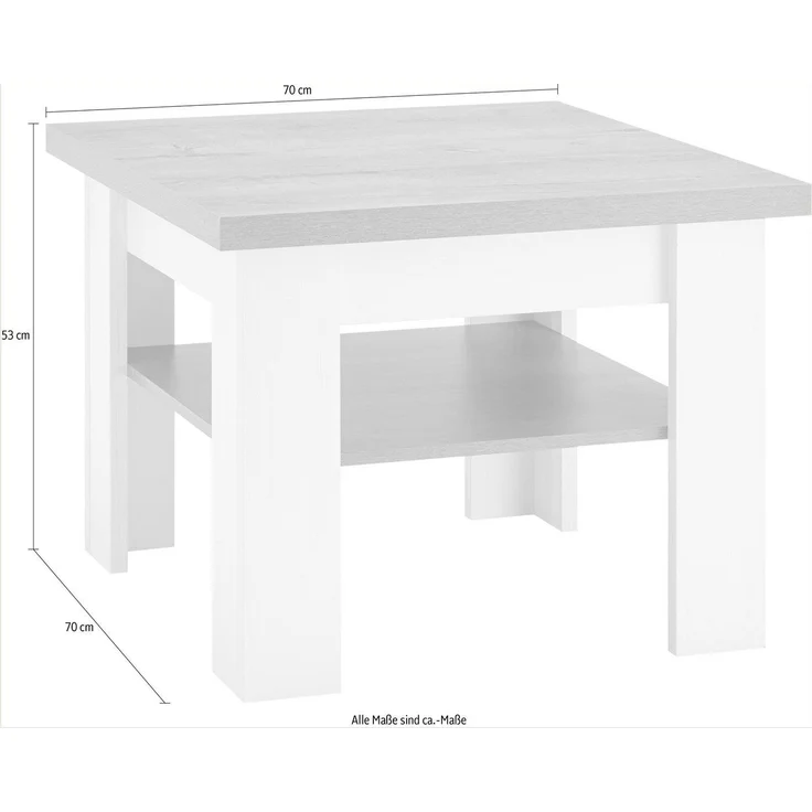 Home affaire Couchtisch Beauvais, Breite ca. 70 cm – Bild 3