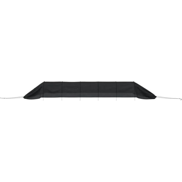 vidaXL Netztunnel 3 Stk. Schwarz Stahl und Polyethylen 3281500 – Bild 5