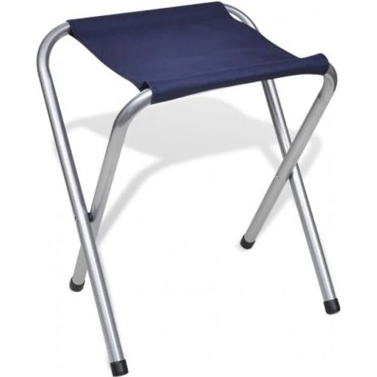 vidaXL Klappbarer Campingtisch mit 4 Hocker Höhenverstellbar 180x60 cm 41329 – Bild 6