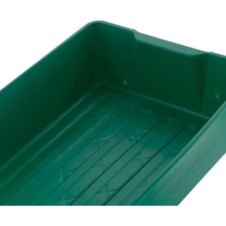 Gärtnerbox Pflanzschale Pikierschale Grün 58x32x11cm Pflanzwanne Blumenkasten Anzuchtwanne eckig Saatschale - robust, wetterfest, frostfest – Bild 7
