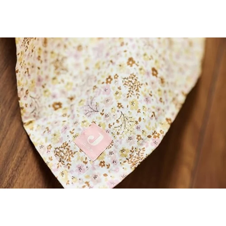 Jollein Musselin Tuch Baby – Flower Fairies – 3er Pack – 70x70cm – 100% Baumwolle – Spucktücher Baby – OEKO-TEX Zertifiziert – Bild 5
