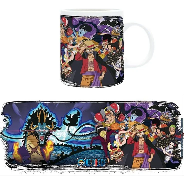 ABYstyle Tasse ONE PIECE - Tasse - 320 ml - Wano Raid - subli – Bild 2