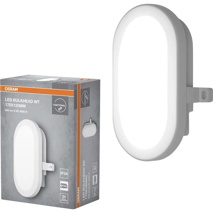 Osram LED Ovalleuchte Bulkhead 6 W weiß kaltweiß – Bild 2