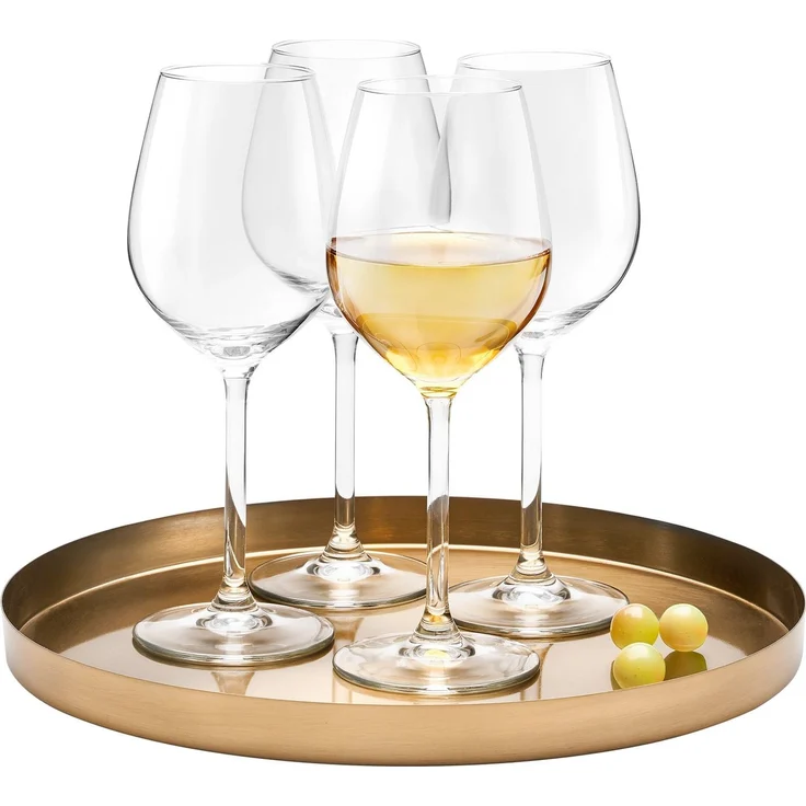 van Well Weinglas Ida, 4-tlg, Glas, spülmaschinengeeignet, 38 cl, 4-teilig – Bild 1