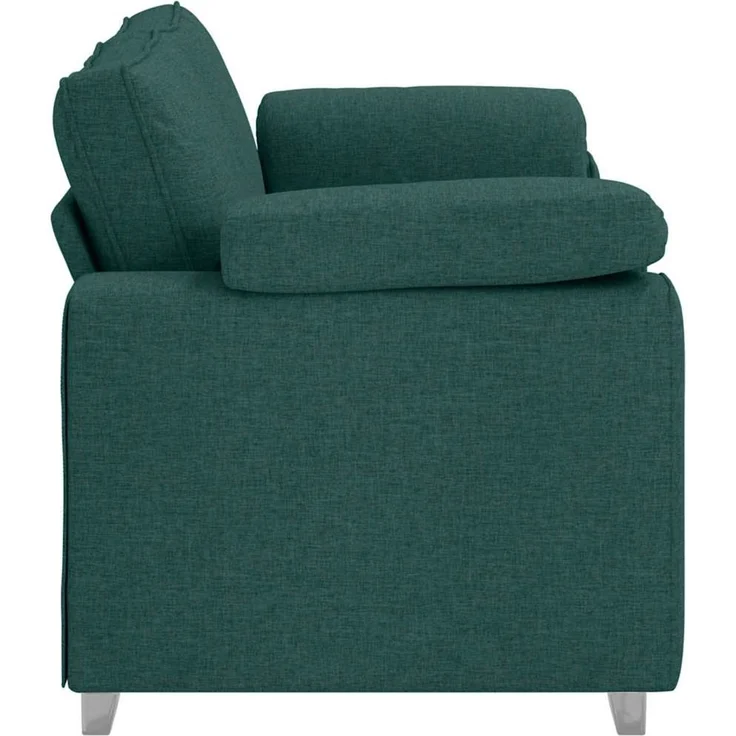 vidaXL Zweisitzer-Sofa Dunkelgrün 180 cm Stoff 4105232 – Bild 5