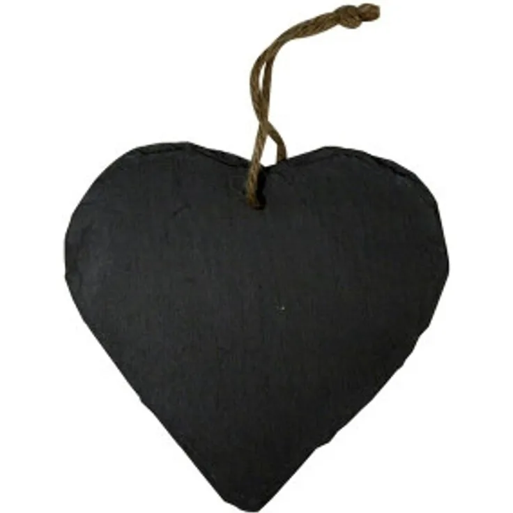 Schiefer-Herz, 14x14,5cm