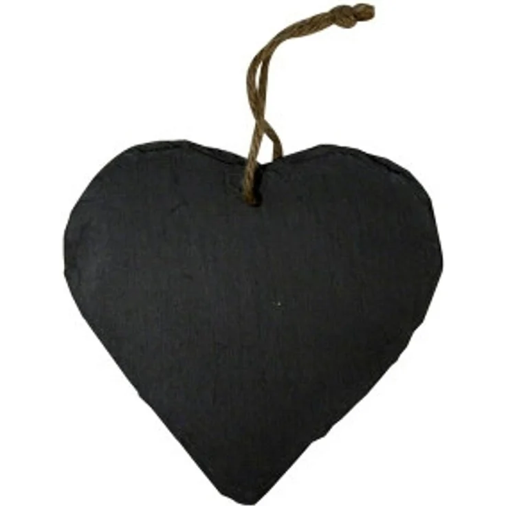 Schiefer-Herz, 14x14,5cm