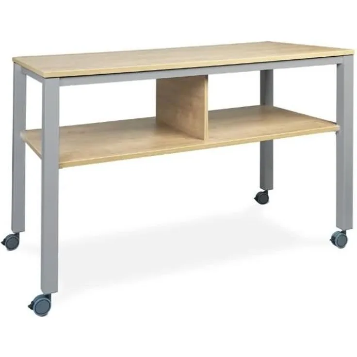 Rocada Stehtisch Executive BxTxH 160 x 80 x 100 cm Gestell grau Platte Mela