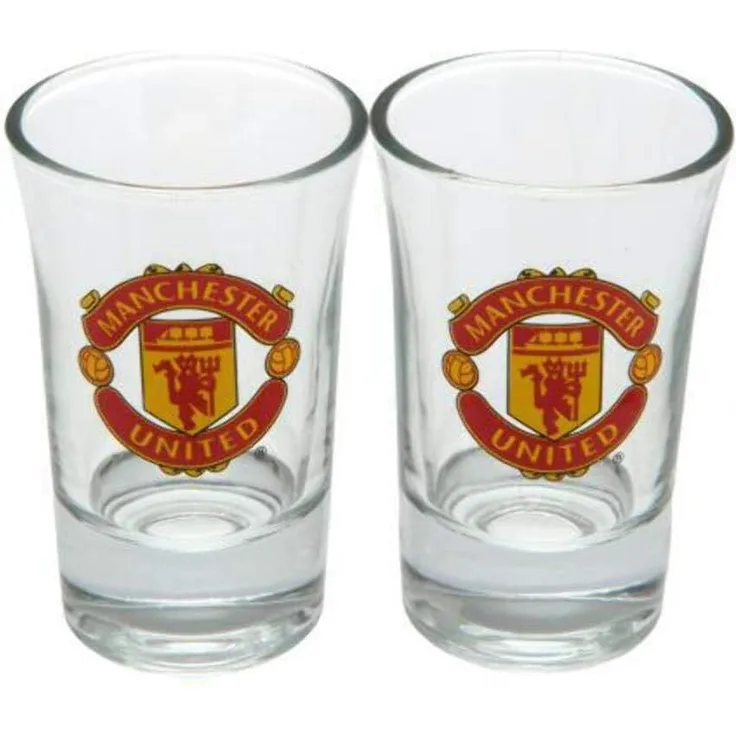 Manchester United Football Club - Club Crest Shot Glass Set