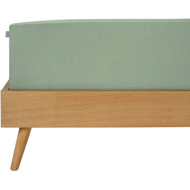 Schiesser Spannbettlaken Elli - 97/3 - 150 x 200 cm - Hellgrün