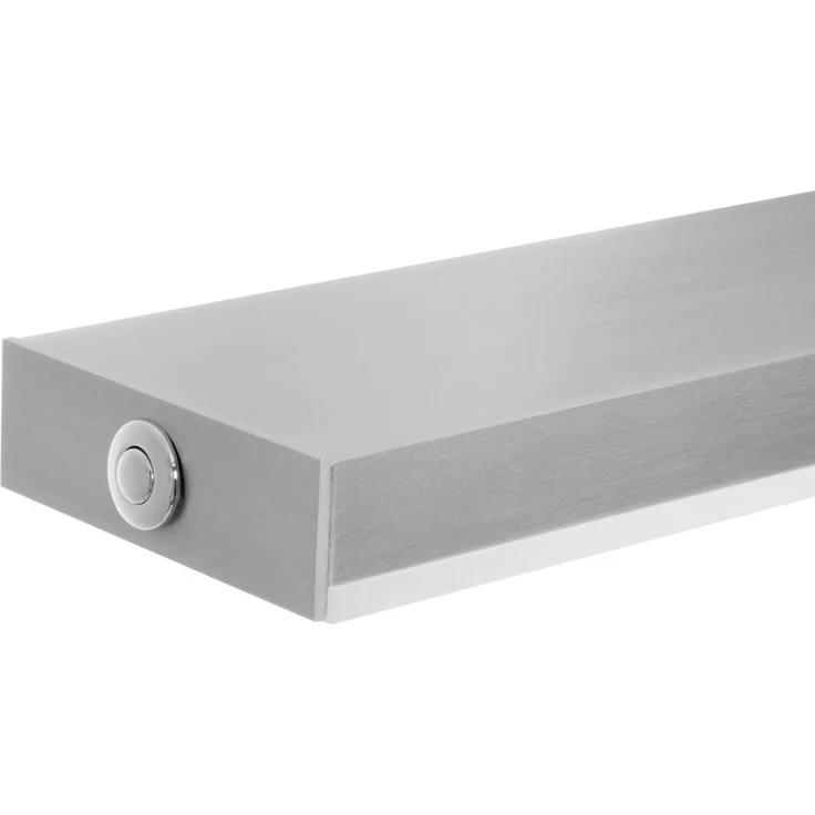 Novel LED-Hängeleuchte, Aluminium alu, 13 x 200 x 115 cm, mit LED-Leuchtmittel – Bild 3