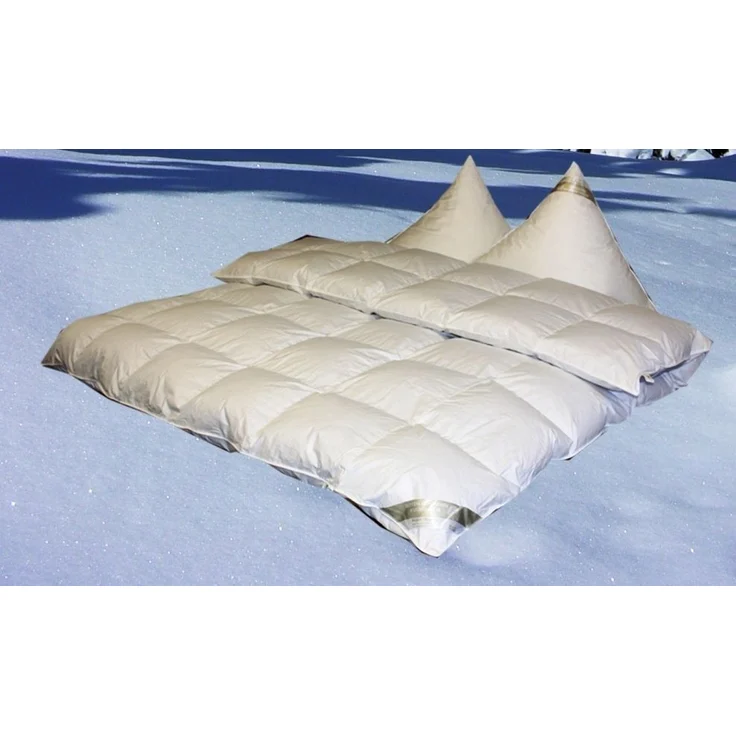 Eiszeit Premium 10 cm Winter Hochsteg Daunendecke Daunenbett 155x220 cm – Bild 4