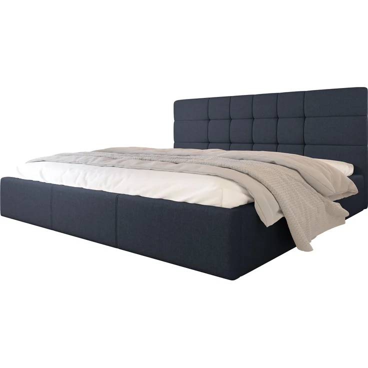 Polsterbett Komasan mit Lattenrost aus Holz, Farbe: Sawana 80 – Bild 1