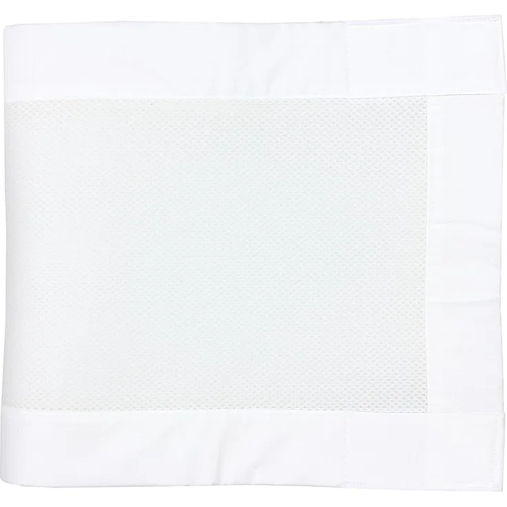 TupTam Bettnestchen TupTam Gitterstäbe Schutz Netz Babybett Nestchen 3D Mesh 2 Pack
