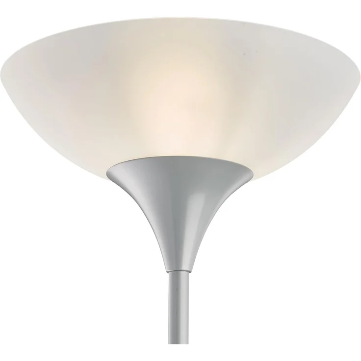 Reality Leuchten R4302-87 Fluter, 1x E27, titanfarben, Schirm in weiß – Bild 7