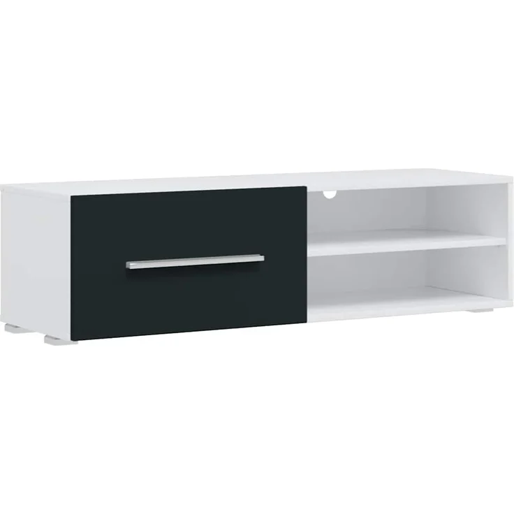 vidaXL 5-tlg. Wohnwand mit LED-Beleuchtung Matt Indigo Holzwerkstoff 3324235 – Bild 8