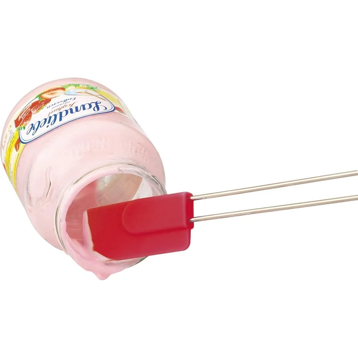 Westmark Koch- und Teigschaber, Silikon rot, 28,5 cm – Bild 4