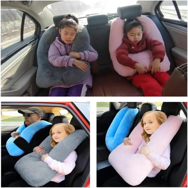 Reisekissen Kind U Form Autoschlafkissen mit – Bild 6