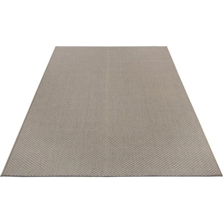 Hanse Home Pure In- & Outdoor Teppich Wetterfest – Modernes Muster, Wasserfest robuster Aussenteppich Flachgewebe für Garten, Balkon, Terrasse, Wohnzimmer –Beige, 190x290 cm – Bild 4