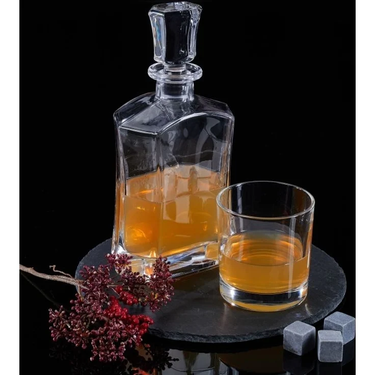 5-tlg. Whisky Set mit Karaffe & Gläsern – Bild 2