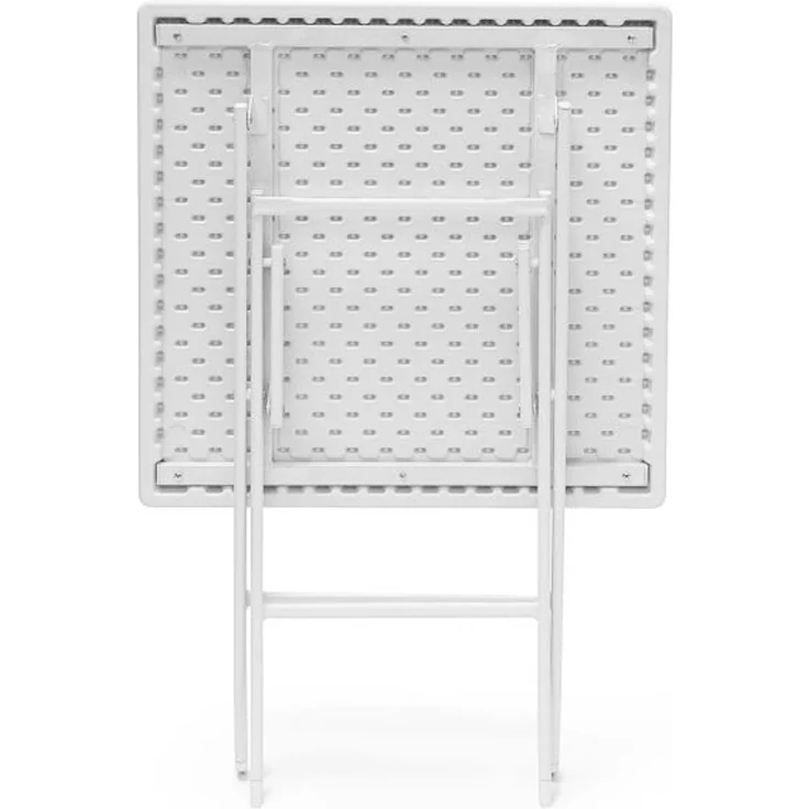 Relaxdays Gartentisch BASTIAN, klappbar, 74 x 80 x 80 cm – Bild 9