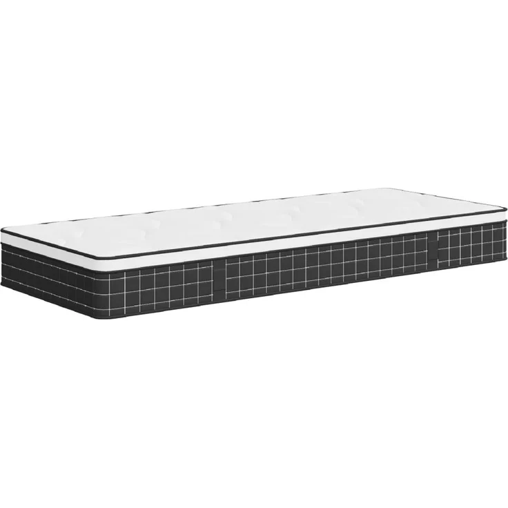 vidaXL Matratze Bonnell-Federkern Mittel 90x190 cm 372939 – Bild 2