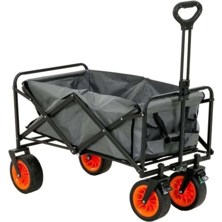 Greemotion Outdoor-Bollerwagen mit 4 Räder - Platzsparend klappbar & vielseitig einsetzbar – Bild 1
