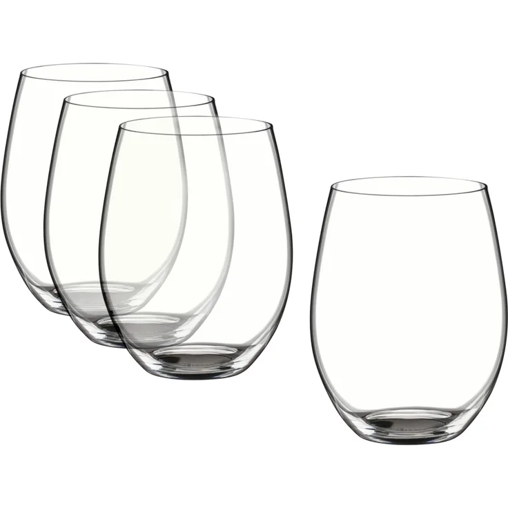 RIEDEL 7414/0 THE O WINE TUMBLER Cabernet/Merlot VORTEILSSET - KAUF 4 ZAHL 3