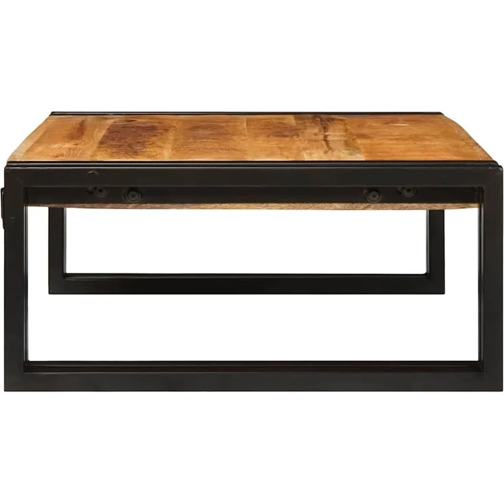 vidaXL Badregal Braun 65 x 50 x 23 cm Massives rohes Mangoholz 4102754 – Bild 5