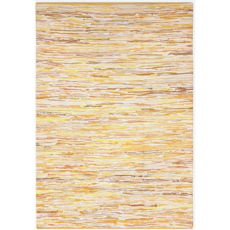 Wohnando Teppich MY-RUG Rajesh, Chindi-Teppich 110x60cm, rechteckig, Höhe: 10 mm, aus recycelten Baumwollresten, Fleckerl, handgewebt, wendbar – Bild 1