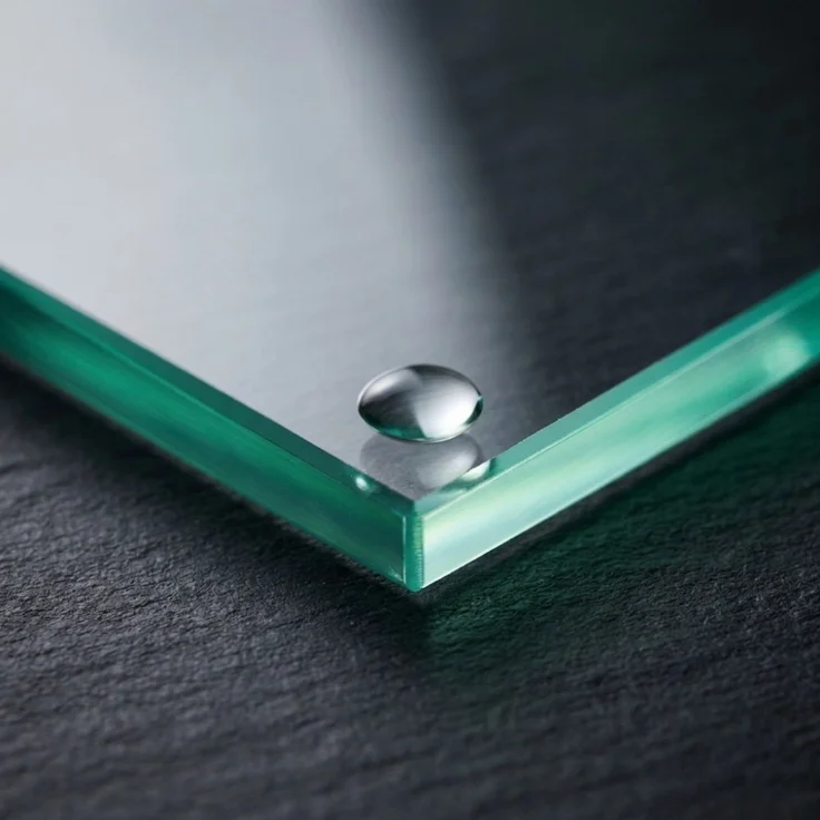 Glasplatte Gehärtetes 8mm Glas 40x40cm Scheibe Servierplatte Glasscheibe TERRY – Bild 7