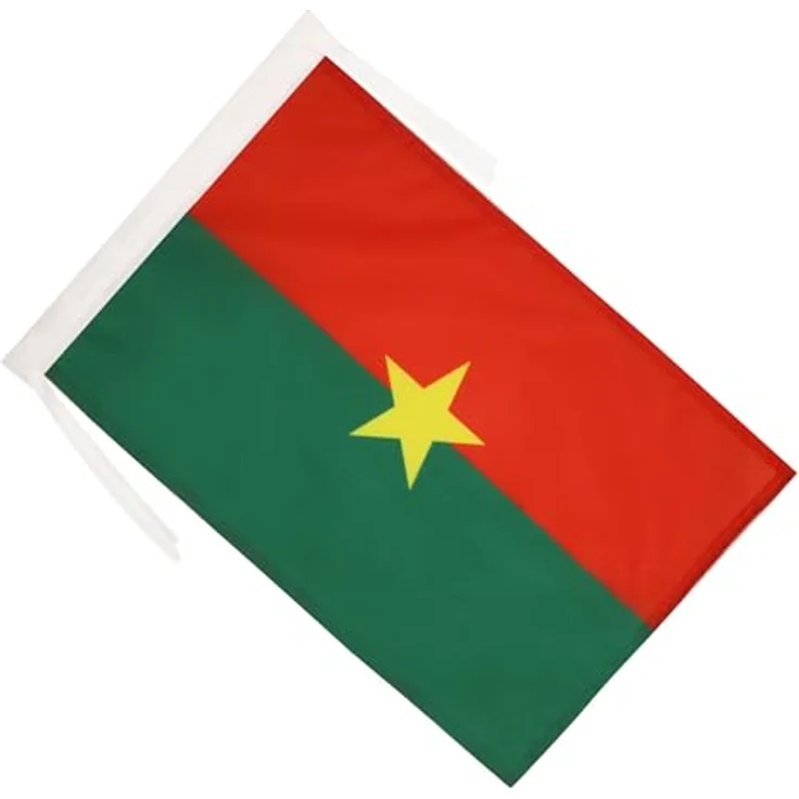 AZ FLAG - Flagge Burkina Faso - 45x30 cm Mit Kordel - Burkina Faso Fahne 30 x 45 Cm - Flaggen – Bild 2