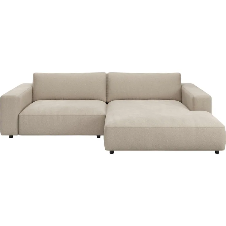 Musterring Ecksofa MR LUCIA, Charakterstarker Lounge-Komfort von Musterring, XXL-Longchair, erstklassige Kammerkissen & zeitloser Look