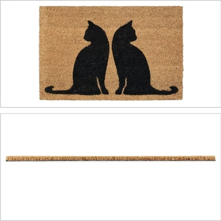 Kokos Fußmatte mit Katzenmotiv 10038464 – Bild 8