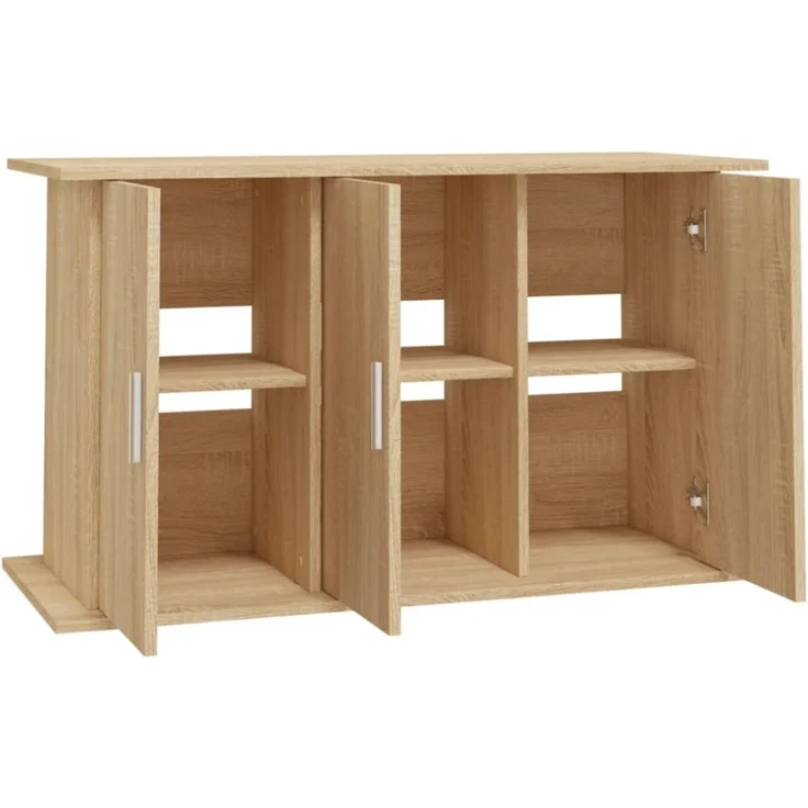 vidaXL Aquariumständer, Holzwerkstoff Sonoma-Eiche, 101 x 41 x 58 cm – Bild 4