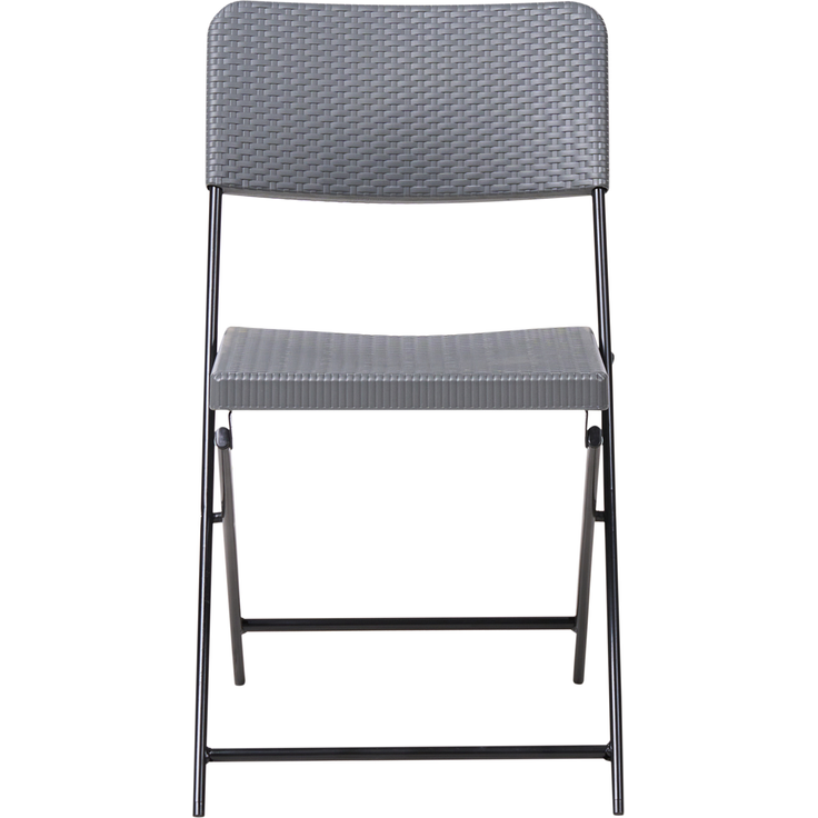 Bistro Set klappbar TRAPPETO Grau – Bild 5