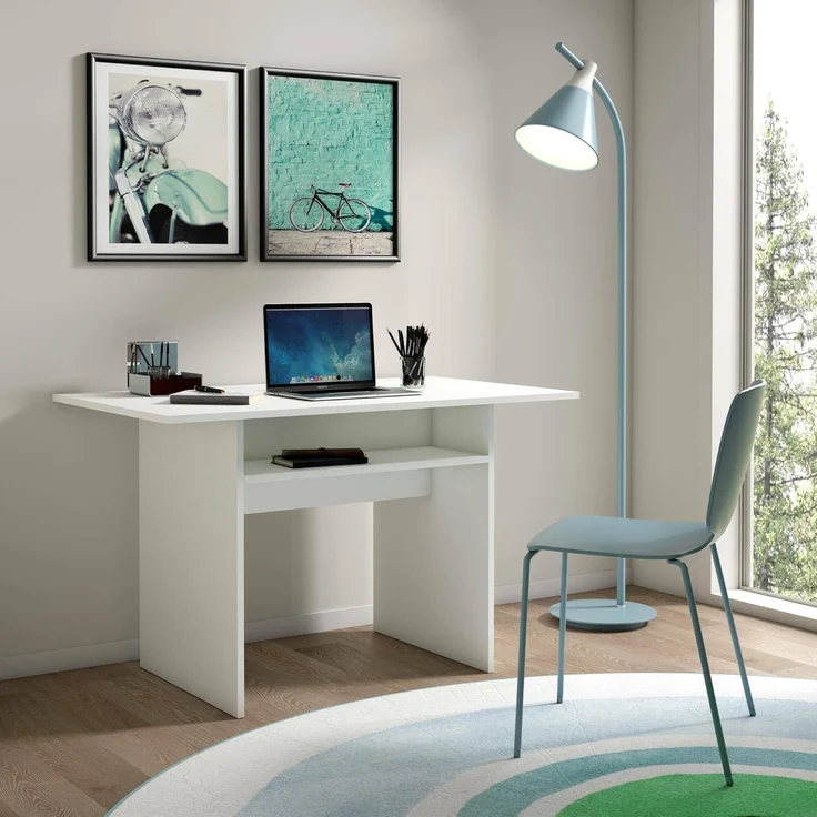 Dmora - Ausziehbare Konsole Lavanda, Esstisch mit Klappöffnung, ausziehbare Mehrzweckkonsole, 100 % Made in Italy, 120 x 70 x 75 cm, Weiß, – Bild 6