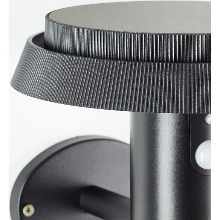 Brilliant AG Leuchten G40430-06 Alvero LED Solar Außenwandleuchte mit Bewegungsmelder – Bild 5