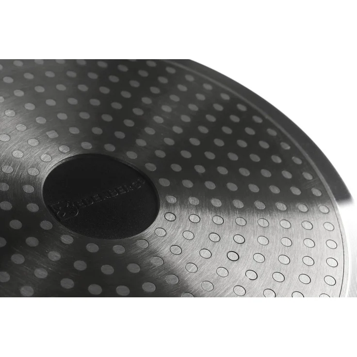 Edenberg Topf-Set 10 tlg Schwarzes Topfset, Matt, Pfanne, Kasserollen, Glasdeckel, Aluminium, Keramik (10 tlg, 10-tlg, Zeitloses Design des Topfsets. Eine ideale Geschenkidee) – Bild 3