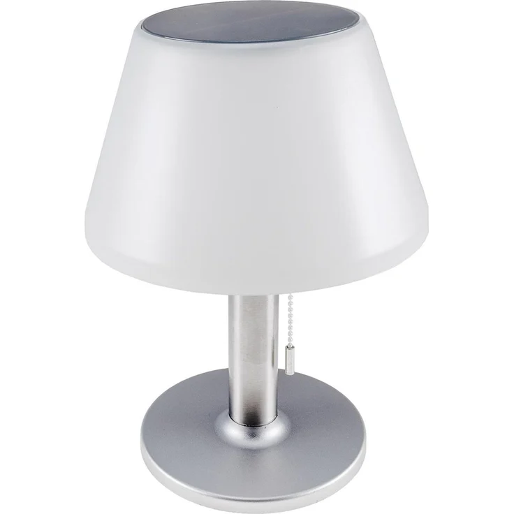 Solar LED Akku-TischleuchteØxH 28x20cm, 100/50lm, 20lm, IP44 – Bild 2