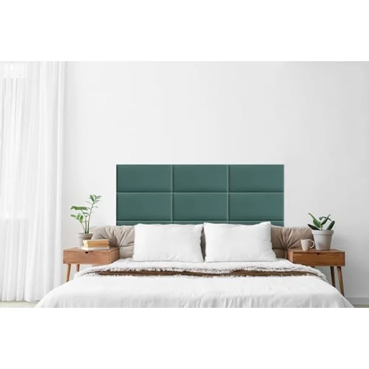 DecoNest Wandkissen, Wandpolsterung, Wanddekoration, Bettkopfteil, 3D-gepolstertes Wandpaneel 70 x 30 cm Maritim – Bild 7